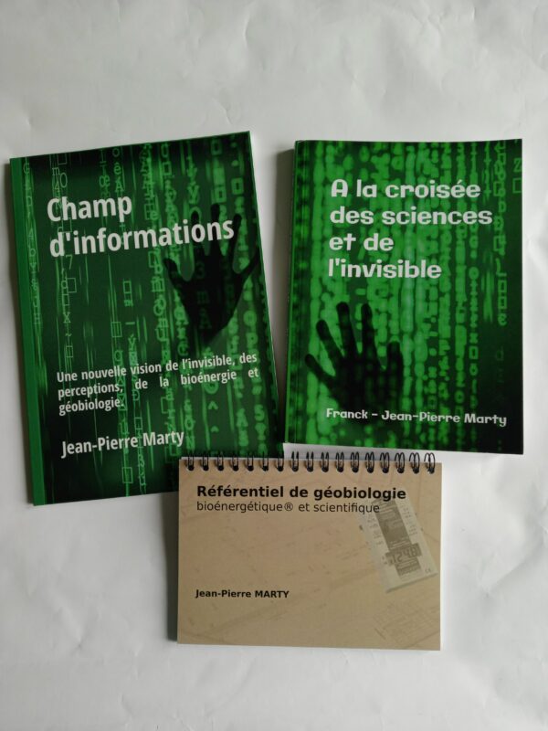 Lot des 3 livres