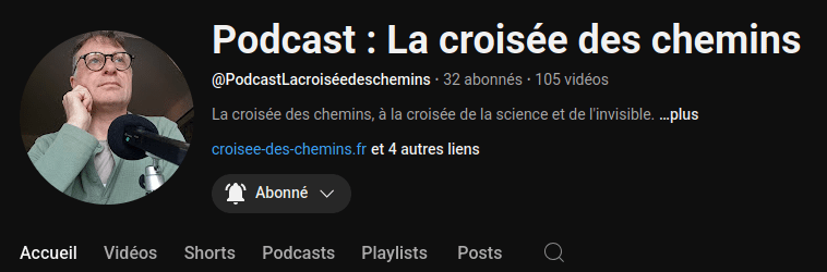 Ma chaine Youtube