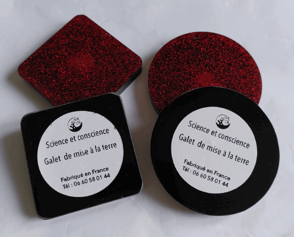 Petits galets de mise à la terre