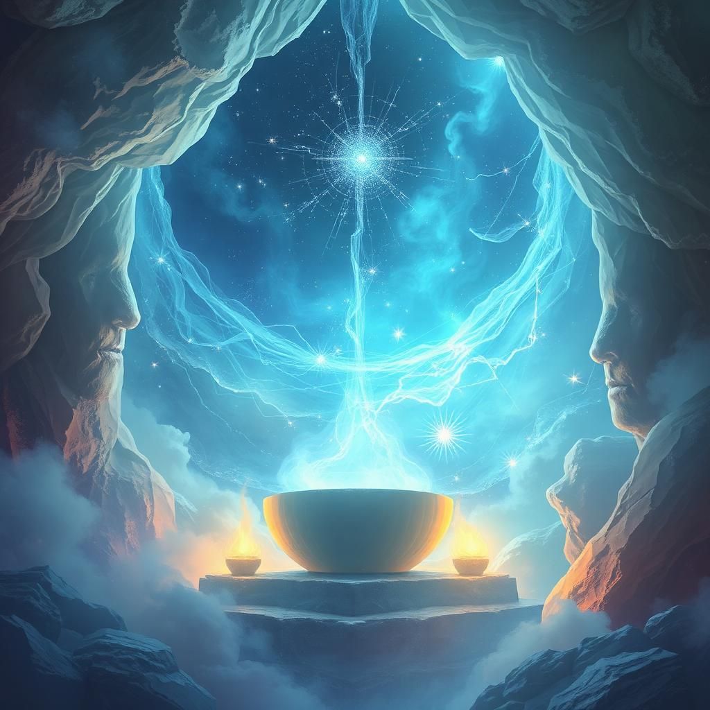 Fichier scalaire soin avec l'énergie universelle