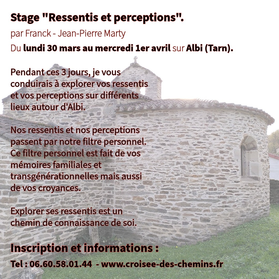 Stage ressentis et perceptions dans le Tarn